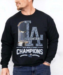 Los Angeles Dodgers Best LA 2024 World Series Champs Fan T Shirt