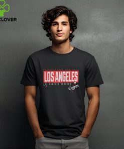 Los Angeles Dodgers Blocked Out T Shirt