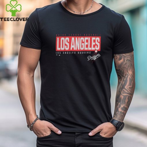 Los Angeles Dodgers Blocked Out T Shirt