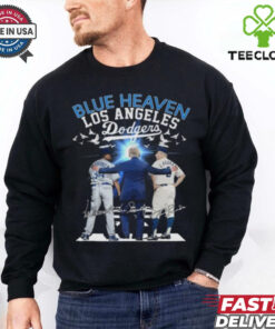 Los Angeles Dodgers Blue Heaven Valenzuela Lasorda Mike Scioscia T Shirt
