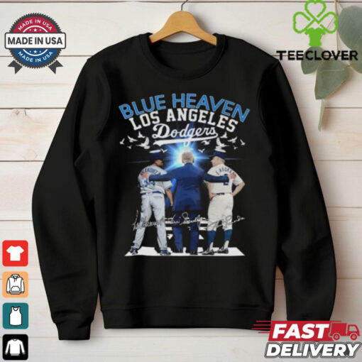 Los Angeles Dodgers Blue Heaven Valenzuela Lasorda Mike Scioscia T Shirt