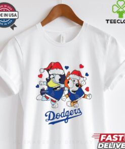 Los Angeles Dodgers Bluey Christmas 2024 shirt