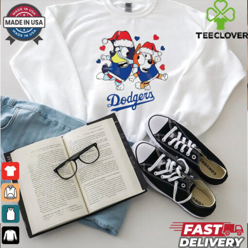 Los Angeles Dodgers Bluey Christmas 2024 shirt
