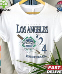 Los Angeles Dodgers California 2024 October Postseason Bound T Shirt