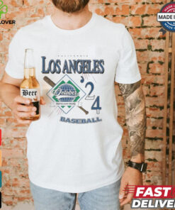 Los Angeles Dodgers California 2024 October Postseason Bound T Shirt