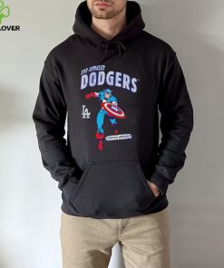 Los Angeles Dodgers Captain America Marvel retro shirt