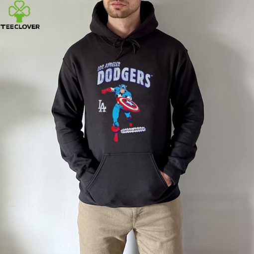 Los Angeles Dodgers Captain America Marvel retro hoodie, sweater, longsleeve, shirt v-neck, t-shirt