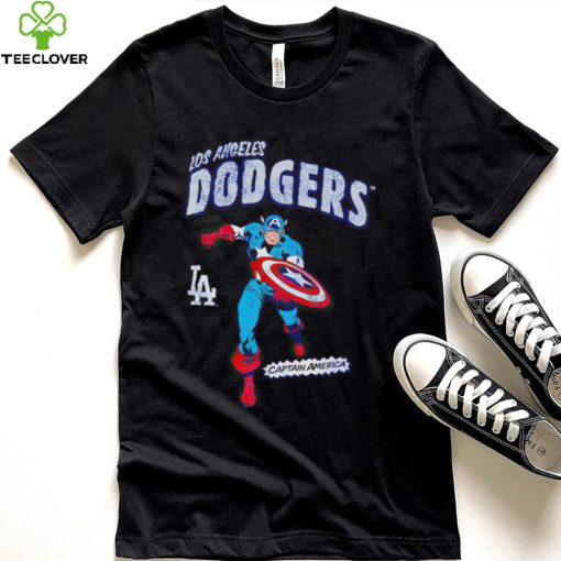 Los Angeles Dodgers Captain America Marvel retro hoodie, sweater, longsleeve, shirt v-neck, t-shirt