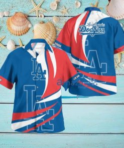 Los Angeles Dodgers Classic Fashion Button Up Hawaiian Shirt