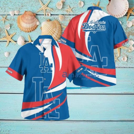 Los Angeles Dodgers Classic Fashion Button Up Hawaiian Shirt