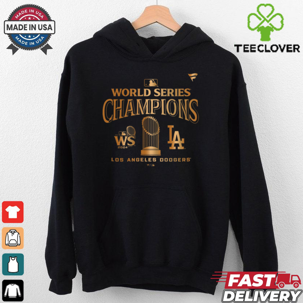 Los Angeles Dodgers Fanatics Black 2024 World Series Champions Locker Room Parade T Shirt Los Angeles Dodgers Fanatics Black 2024 World Series Champions Locker Room Parade T Shirt