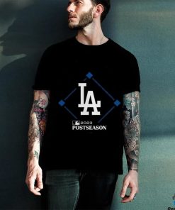 Los Angeles Dodgers Fanatics Branded Black 2023 Postseason Around The Horn Shirt