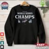 Los Angeles Dodgers Fanatics Black 2024 World Series Champions Locker Room Parade T Shirt Los Angeles Dodgers Fanatics Black 2024 World Series Champions Locker Room Parade T Shirt