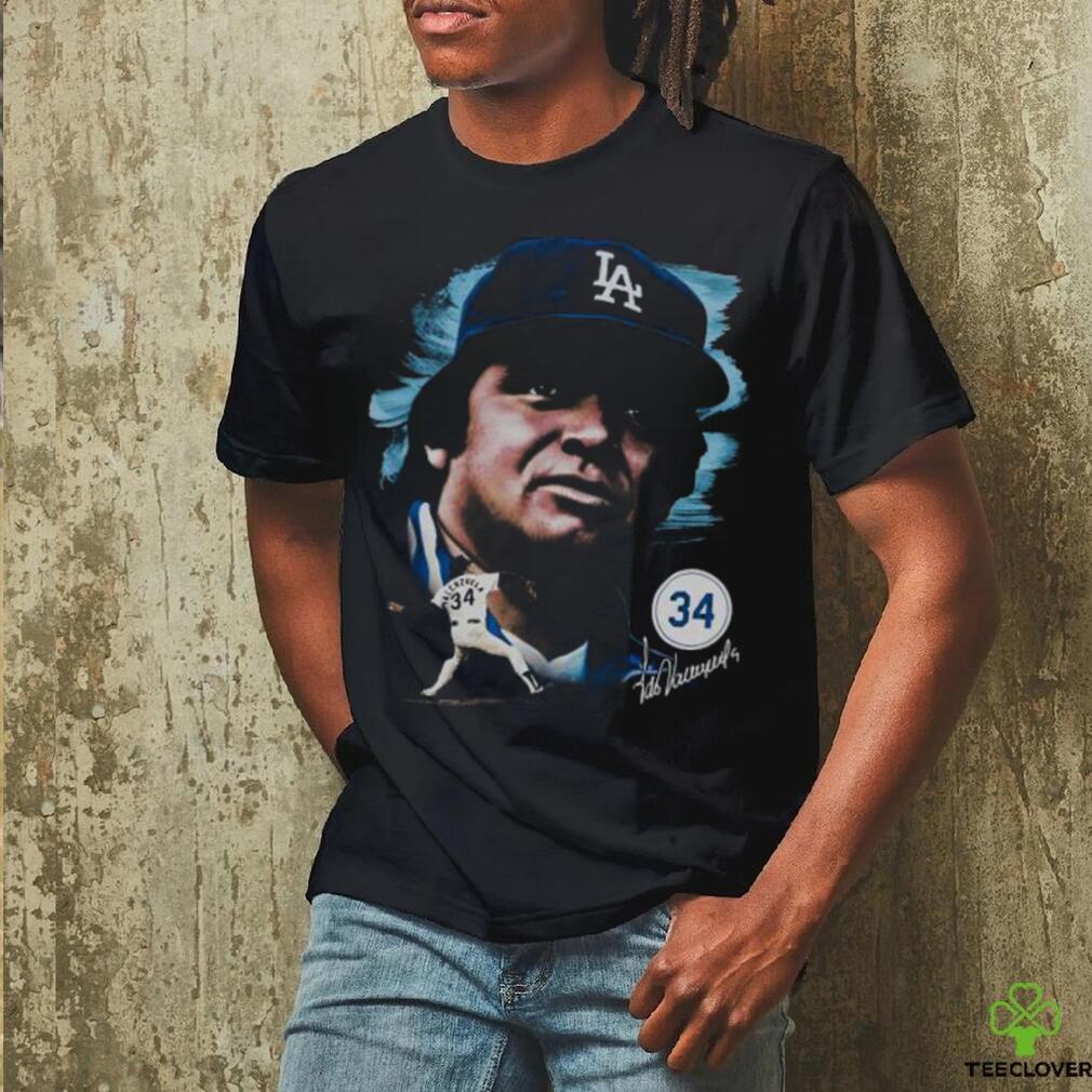 Los Angeles Dodgers Fernando Valenzuela Mitchell & Ness Black Cooperstown Shirt Los Angeles Dodgers Fernando Valenzuela Mitchell & Ness Black Cooperstown Shirt