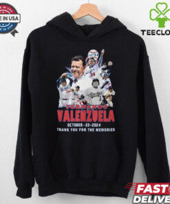 Los Angeles Dodgers Fernando Valenzuela Thank You Number 34 October 22 2024 Shirt