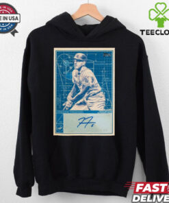 Los Angeles Dodgers Freddie Freeman Superstar Blueprint Autograph Signature t shirt