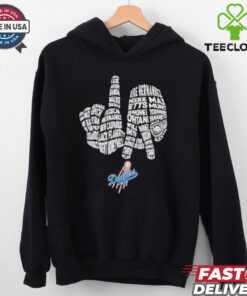 Los Angeles Dodgers Hand Sign World Series Shirt