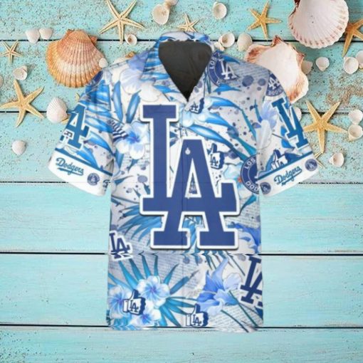 Los Angeles Dodgers Hawaiian Shirt, MLB Hawaiian Shirt Gift For Fans