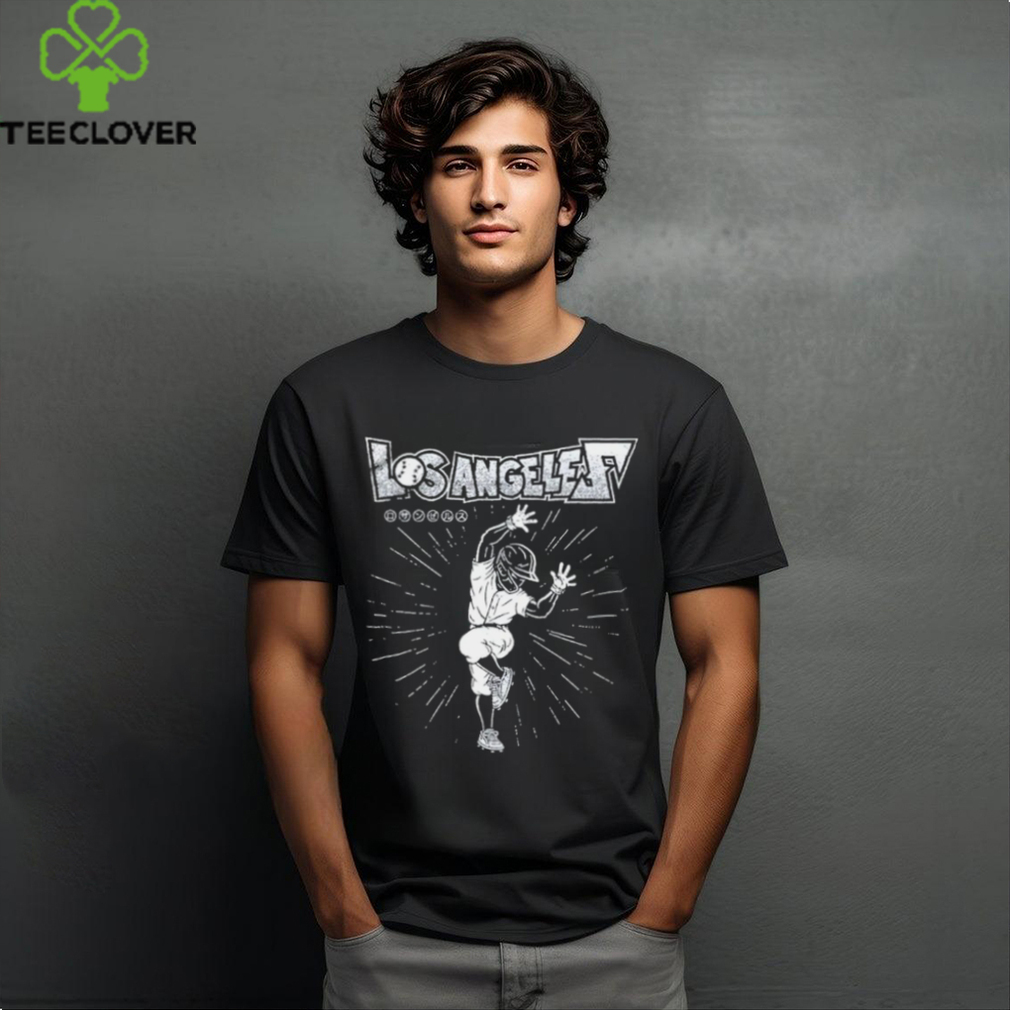 Los Angeles Dodgers Hip Lock T Shirt Los Angeles Dodgers Hip Lock T Shirt