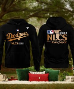 Los Angeles Dodgers Hoodie, Limited Edition Los Angeles Dodgers 2024 National League Division Champions Black Hoodie