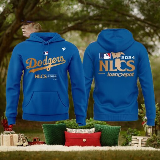 Los Angeles Dodgers Hoodie, Limited Edition Los Angeles Dodgers 2024 National League Division Champions Blue Hoodie