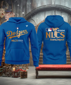 Los Angeles Dodgers Hoodie, Limited Edition Los Angeles Dodgers 2024 National League Division Champions Blue Hoodie