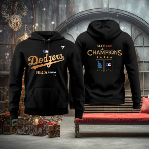 Los Angeles Dodgers Hoodie, Los Angeles Dodgers 2024 NLCS CHAMPION HOODIE