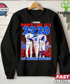 Los Angeles Dodgers I wanna party like it’s 2020 Ohtani Yamamoto Betts shirt