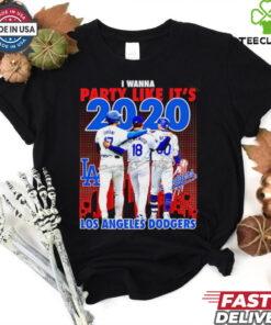 Los Angeles Dodgers I wanna party like it’s 2020 Ohtani Yamamoto Betts shirt