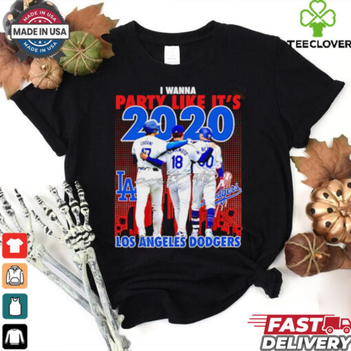 Los Angeles Dodgers I wanna party like it’s 2020 Ohtani Yamamoto Betts shirt