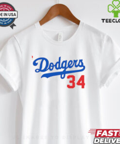 Los Angeles Dodgers Jack Honoring El Toro Fernando Valenzuela 34 shirt