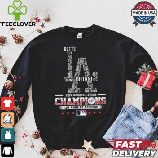 Los Angeles Dodgers LA Champs National League Champions 2024 T Shirt