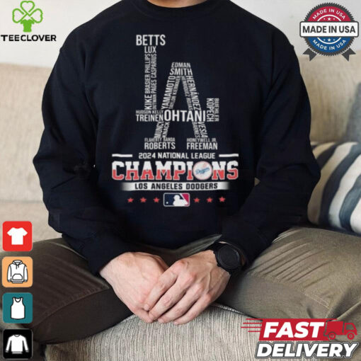 Los Angeles Dodgers LA Champs National League Champions 2024 T Shirt