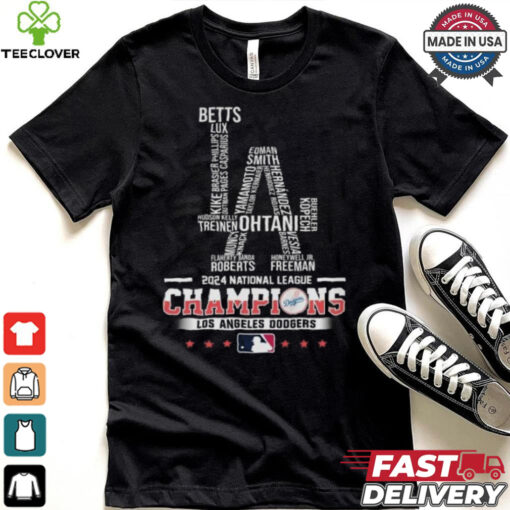 Los Angeles Dodgers LA Champs National League Champions 2024 T Shirt