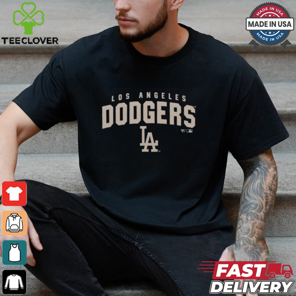 Los Angeles Dodgers Levelwear Influx Team Arch T Shirt Los Angeles Dodgers Levelwear Influx Team Arch T Shirt