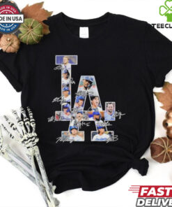 Los Angeles Dodgers Logo Team Players World Series Shirt