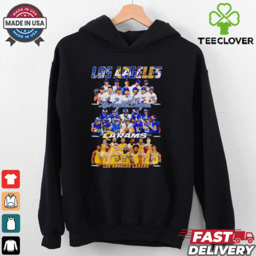 Los Angeles Dodgers Los Angeles Rams Los Angeles Lakers Los Angeles City 2024 shirt