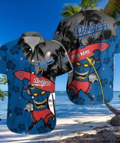 Los Angeles Dodgers MLB Custom Name Hawaiian Shirt For Men And Women -  Limotees