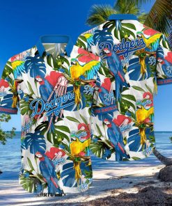 Los Angeles Dodgers MLB Floral All Over Printed Unisex Hawaiian Shirt