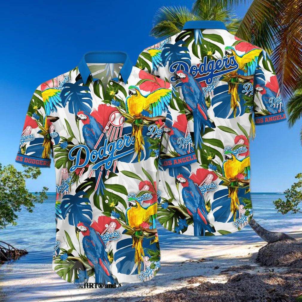 Los Angeles Dodgers MLB Floral All Over Printed Unisex Hawaiian Shirt Los Angeles Dodgers MLB Floral All Over Printed Unisex Hawaiian Shirt