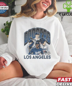 Los Angeles Dodgers MLB Shohei Ohtani Multi Player Vintage Painting t shirt