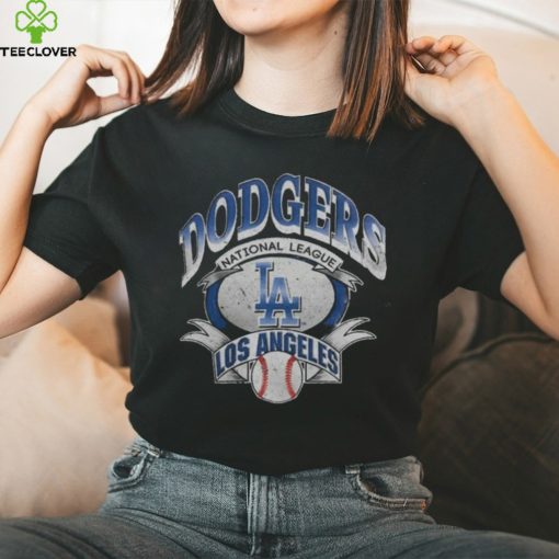 Los Angeles Dodgers Majestic Mlb National League Banner Vintage t hoodie, sweater, longsleeve, shirt v-neck, t-shirt