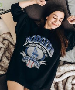 Los Angeles Dodgers Majestic Mlb National League Banner Vintage t hoodie, sweater, longsleeve, shirt v-neck, t-shirt