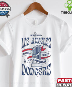 Los Angeles Dodgers Majestic Threads 2024 World Series Champions Shirt 1 Los Angeles Dodgers Majestic Threads 2024 World Series Champions Shirt