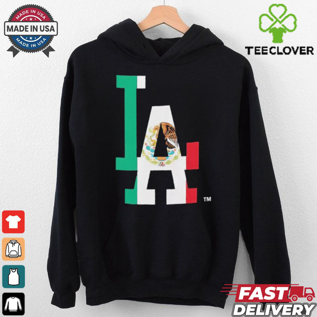 Los Angeles Dodgers Mexico flag logo shirt Los Angeles Dodgers Mexico flag logo shirt