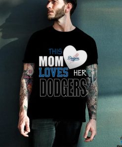 Los Angeles Dodgers Mom Loves Mothers Day T shirt