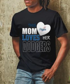 Los Angeles Dodgers Mom Loves Mothers Day T shirt
