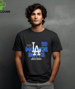 Los Angeles Dodgers Mookie Betts 50 Mlb World Tour Seoul Series Shirt