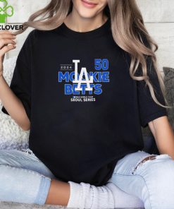 Los Angeles Dodgers Mookie Betts 50 Mlb World Tour Seoul Series Shirt