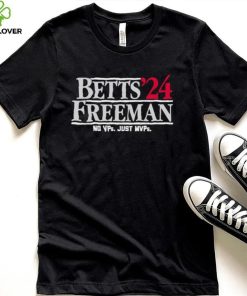 Los Angeles Dodgers Mookie Betts and Freddie Freeman 2024 no VPs just MVPs shirt